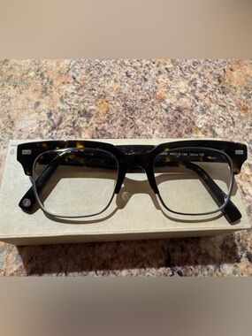 Warby Parker Talbot Whiskey Tortoise Glasses